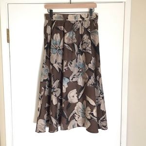 Vintage A-line skirt with pockets size 9/10